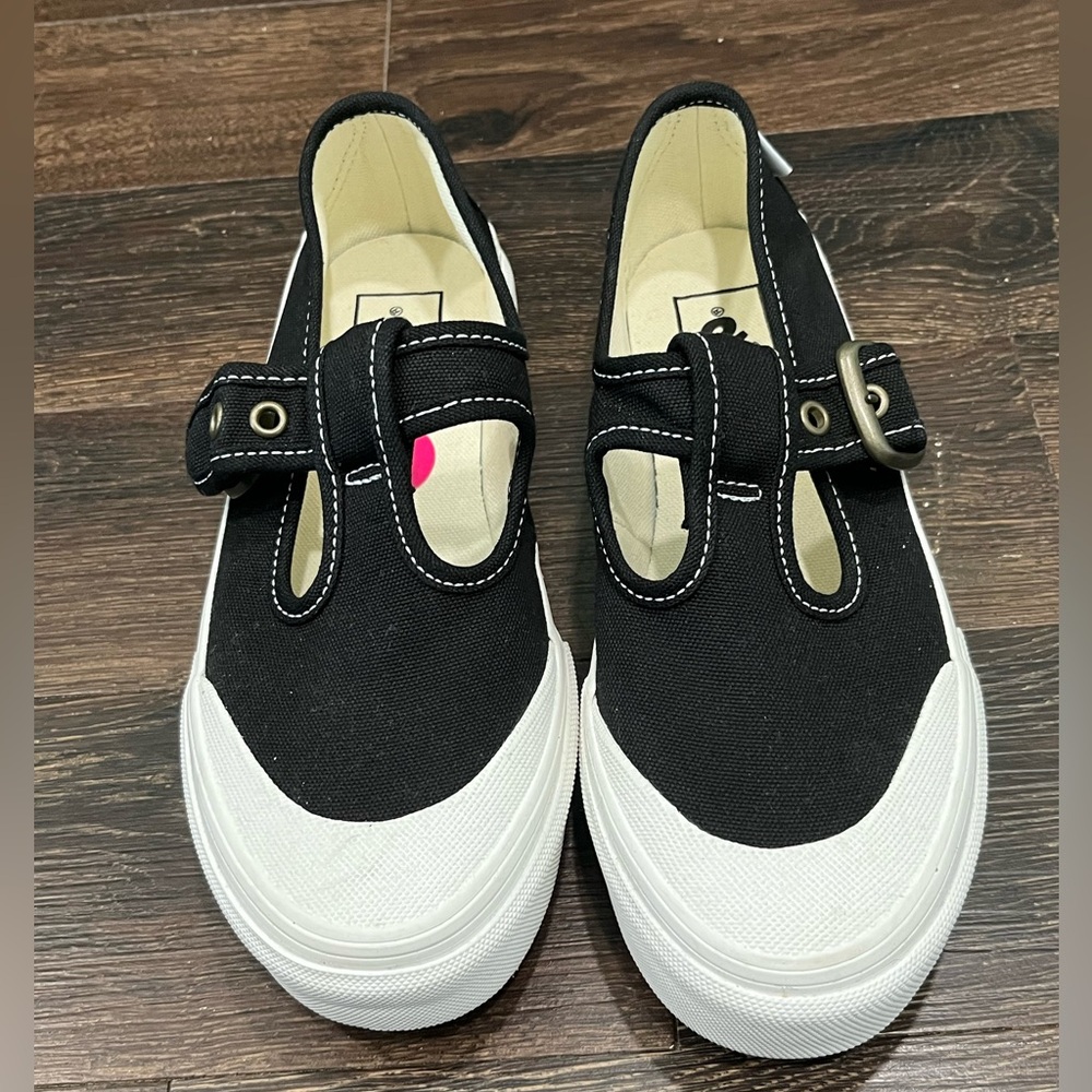 VANS Style 93 Mary Jane Canvas Black Sneakers Shoes Women US5.5 EUR35 New no box